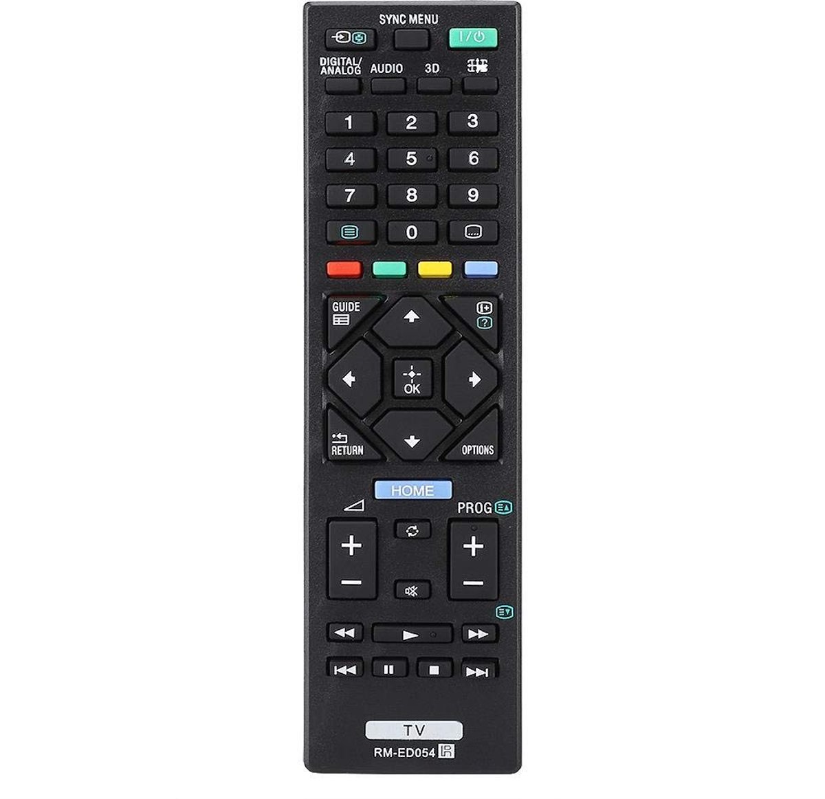 Allecto - Vervanging afstandsbediening - Smart TV bediening - Compact en lichtgewicht - Zwart - Innovatief ontwerp - Geschikt voor diverse modellen...