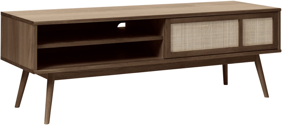 Tv-meubel Barrali Smoked Eiken 150cm - Giga Living