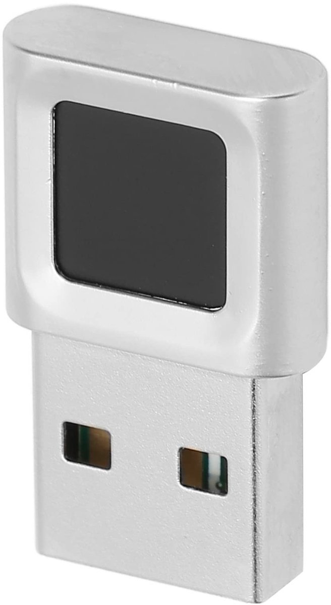 Allecto - USB Vingerafdruklezer - Biometrische Scanner voor Laptop met 360 Graden Aanraakfunctie