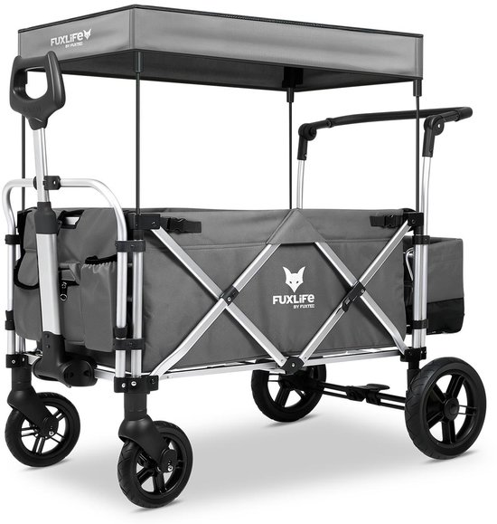 FUXTEC Bolderkar FX-CTL900 - Opvouwbaar - grijs van FUXTEC — afbeelding 5
