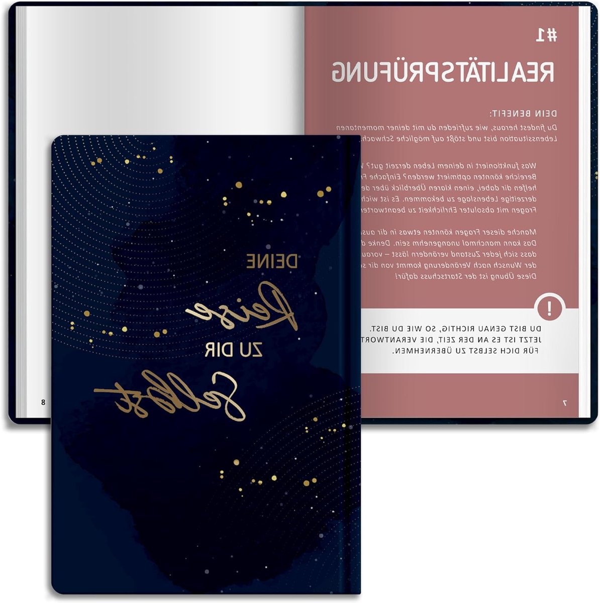 Date met jezelf - Donker - Zelfreflectie, Persoonlijke Groei, Mindfulness Journal