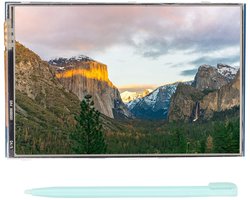 Allecto - 3.5 inch Touchscreen - Draagbare HDMI Display - Gaming Monitor - Kleurrijke LCD - Raspberry Pi - Geschikt voor Moederborden