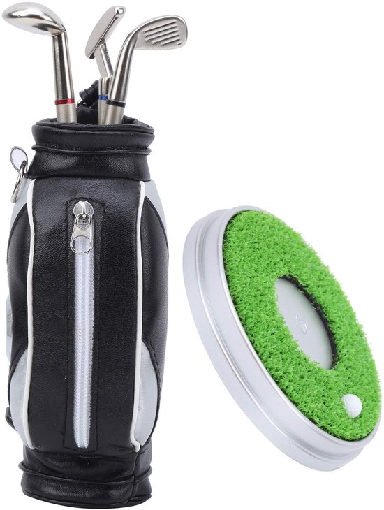 Allecto - Mini Golftas Penhouder - Kantooraccessoire - Decoratief - Miniatuurmodel - Golf Geschenkset - Perfect voor kantoor en thuis van Merkloos — afbeelding 3