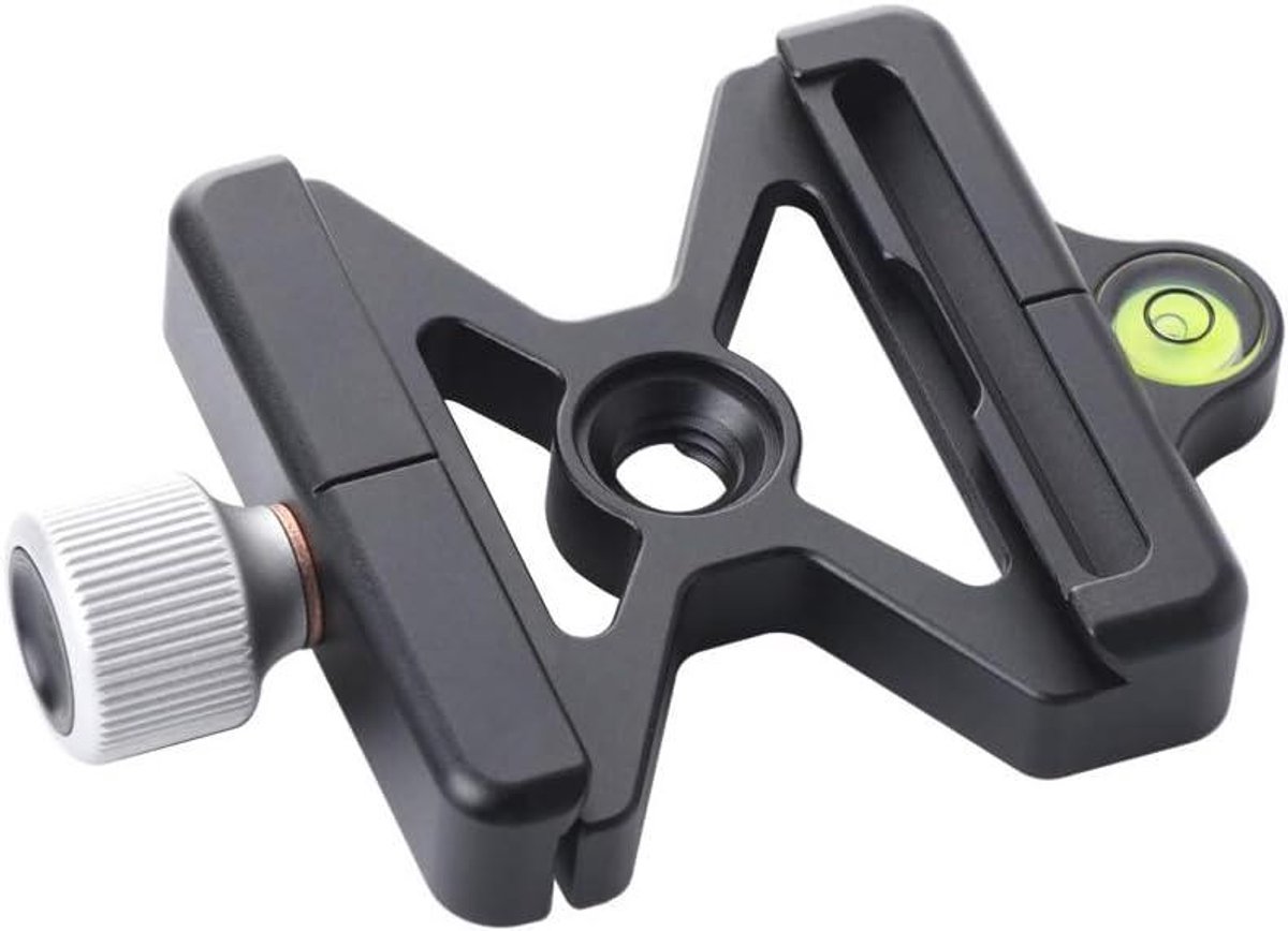 Statief Ballhead Klem - QR Klem Camera Klem - Camera Stabiliseren - Lichtgewicht Ontwerp - 52 Gram - Zwart