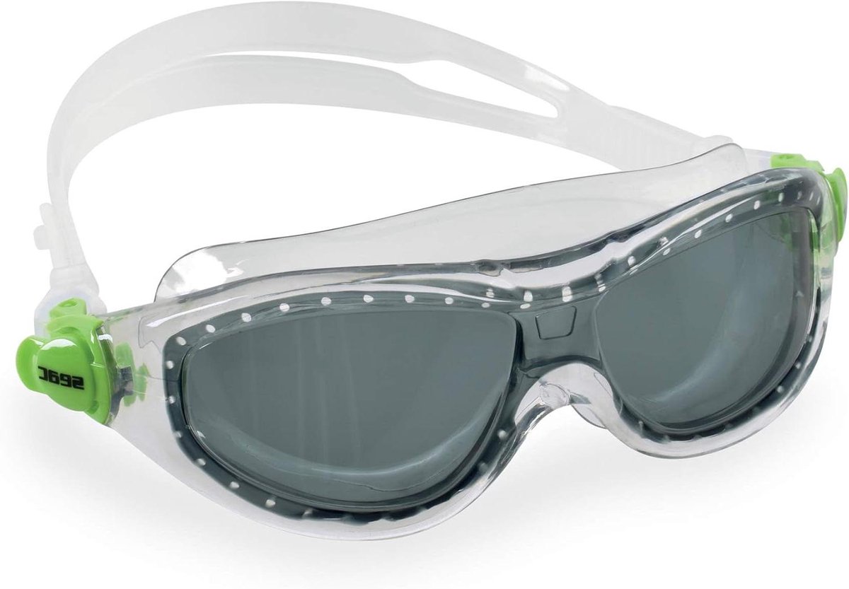 Zwemmasker Kinderen - Zwembril Duikmasker - Veilig Zwemmen - Schokbestendig Polycarbonaat - 3-6 Jaar - Transparant