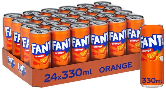 Tray Fanta Orange – 24x33cl