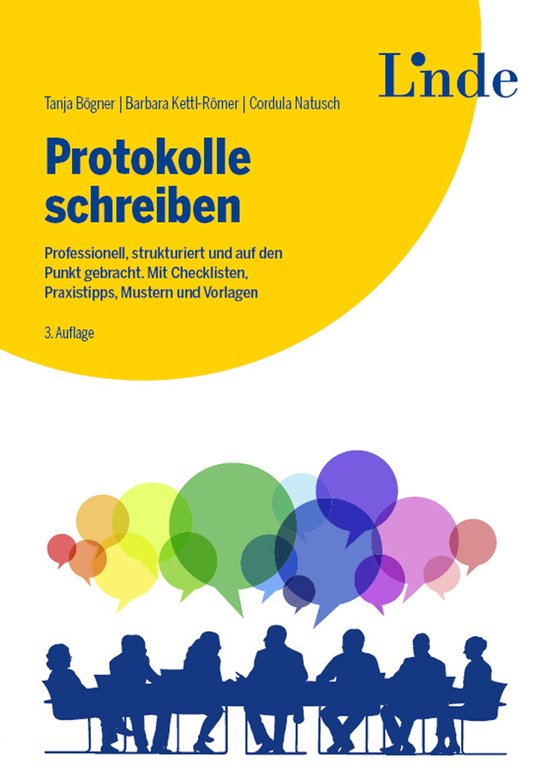 Protokolle schreiben - cover