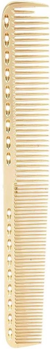 Salon Massagekam - Haarkam Styling - Professioneel Knippen - Antistatisch Aluminium - 18-27 gram - Goud