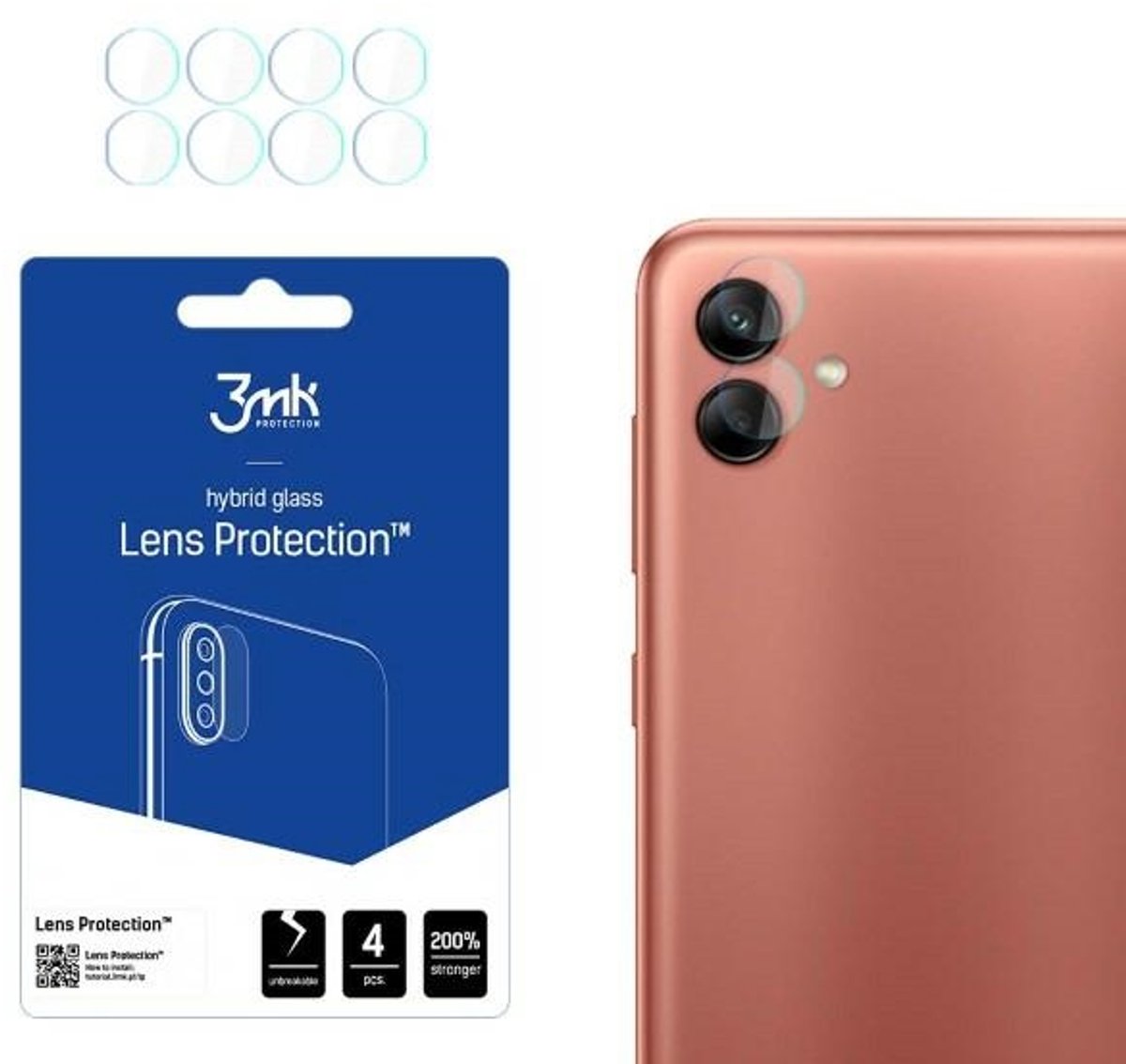 Samsung Galaxy A04 - 3mk Lens Protection