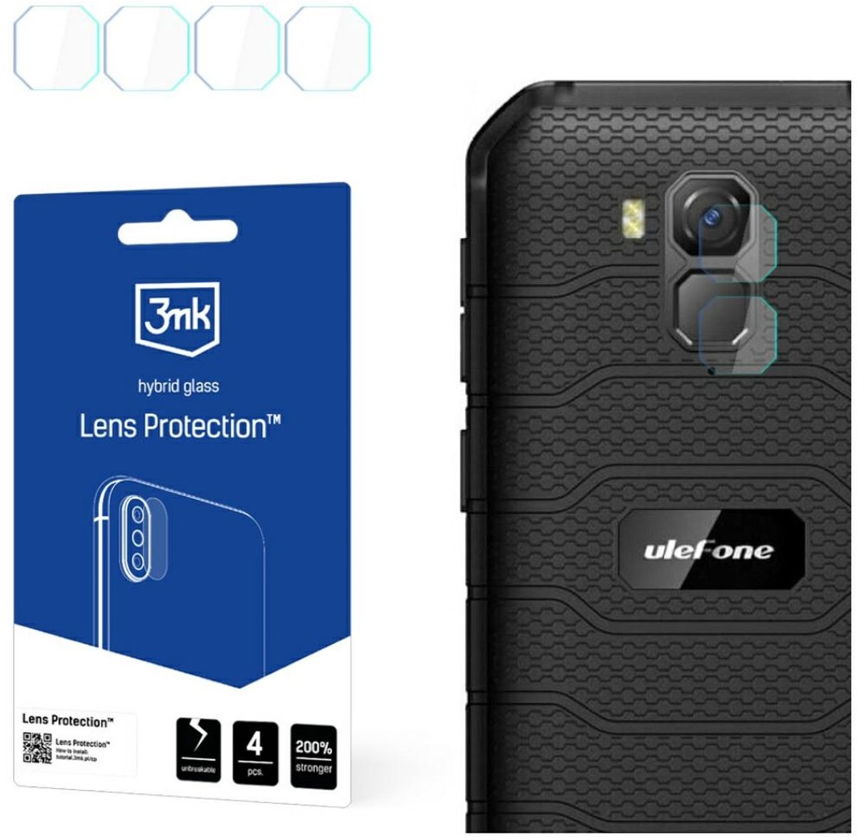 Ulefone Armor X7 Pro - 3mk Lens Protection