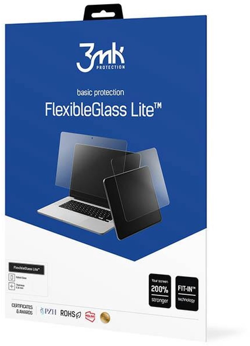 3MK FlexibleGlass Lite - Hybride Glas - Cubot Tab30 - Ultradun - Transparant - 11 Inch