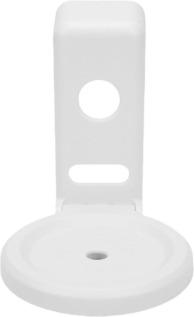 Universele Wandbeugel voor Smart Speaker en Geluidsbalk, DIY Montage met Snoerbeheer voor Thuisgebruik (Wit)