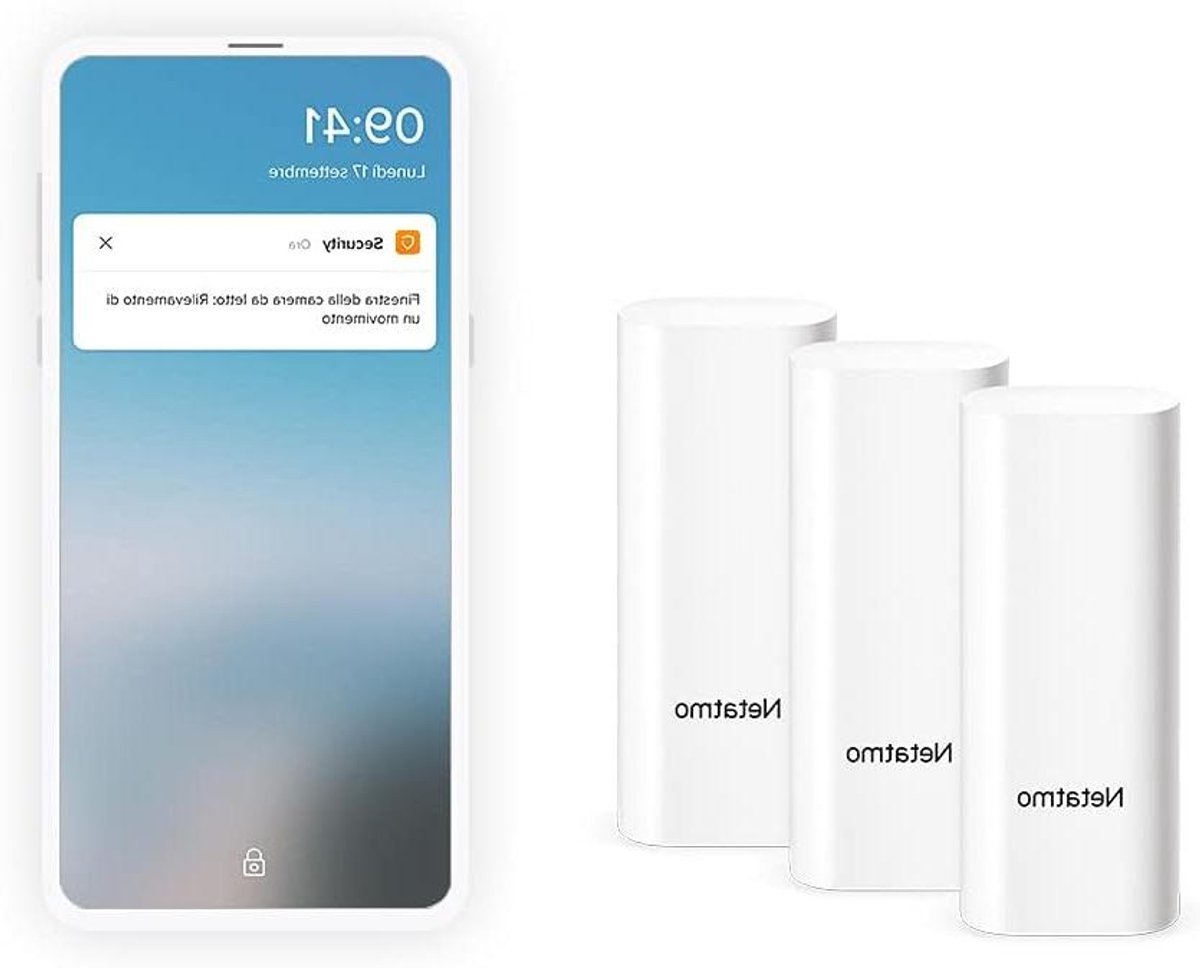 Intelligente Deur Raamsensoren - Draadloze Sensoren - Huis Beveiligen - Trillingsdetectie - 3 stuks - Wit