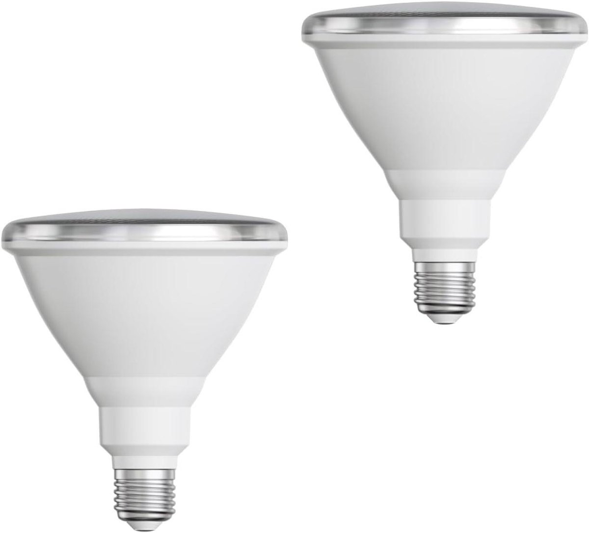 LED Lamp E27 - Reflectorlamp PAR38 - Gerichte Verlichting - Korte Hals - 121x137 mm - Wit