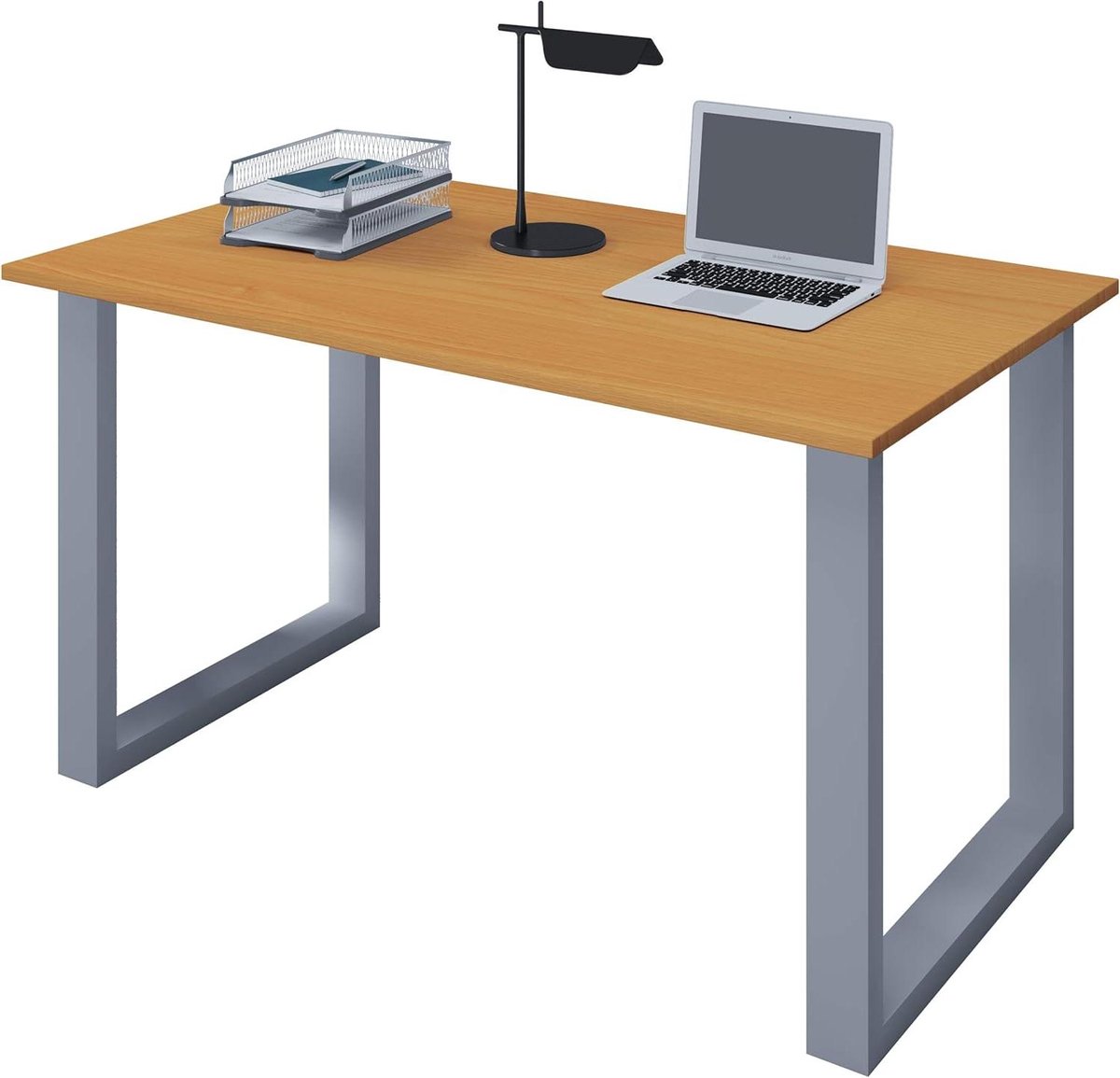 Bureau Lona U - Bureaublad Werktafel - Thuiswerken Kantoor - Houten Werkblad - Diverse Maten - Beuken