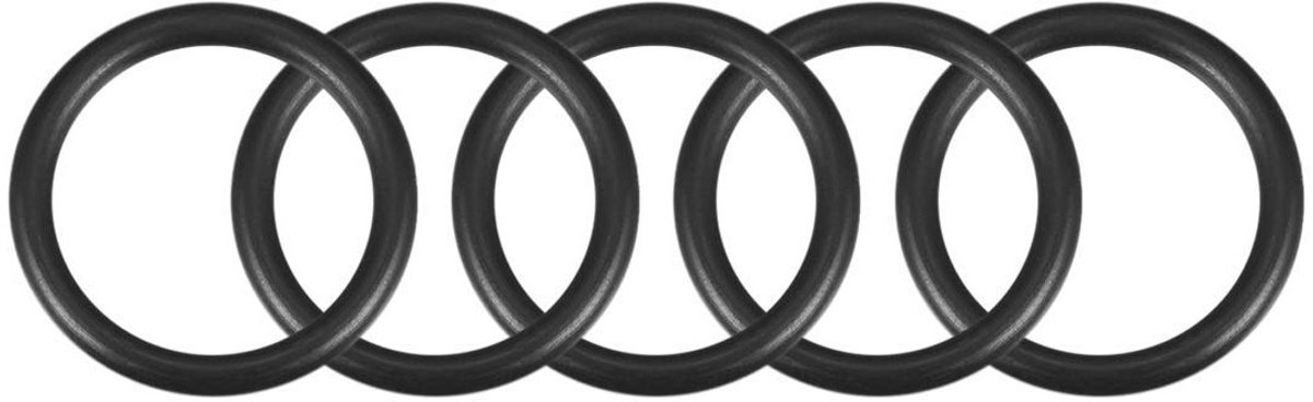 5 Stuks Nitrile Rubber O-Ringen, 20mm Buitendiameter, 14mm Binnendiameter, 3mm Breedte - Perfect voor Lekkagepreventie, Sanitair en Auto Reparatie