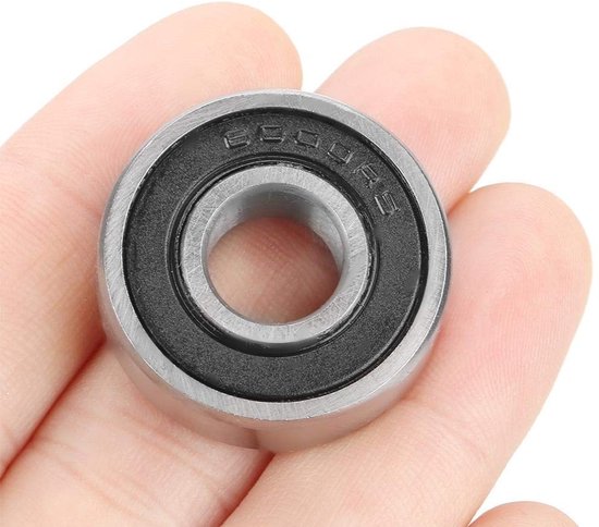 Allecto - Hoogwaardige Rubber Gesealde Kogellagers - 10 Stuks 6000-2RS - 10x26x8 mm - Geschikt voor diverse machines - Betrouwbare prestaties - Lan... van Merkloos — afbeelding 3