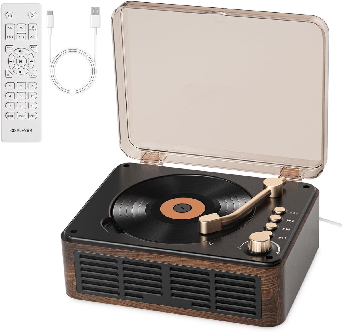 COOAU Bluetooth CD Speler