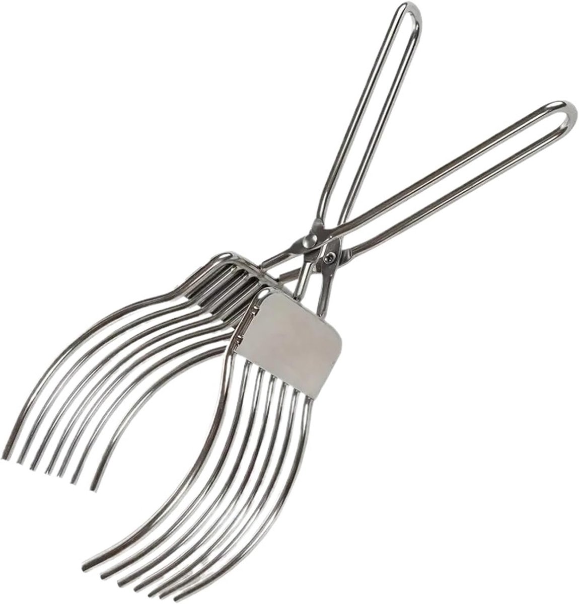 Grilltang BBQ Tang Van RVS - Lange Keukentang Voor Barbecue Buffet En Camping - Vaatwasserbestendig En Hittebestendig