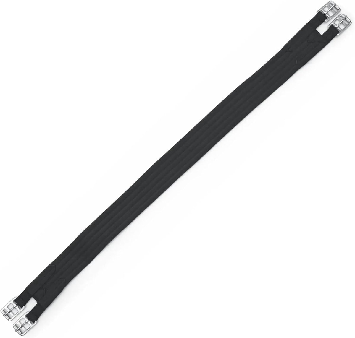 Paarden Buikriem - Niet Elastisch - Zadel Ondersteuning - Stevig Xcushion Materiaal - 58 Inch - Zwart