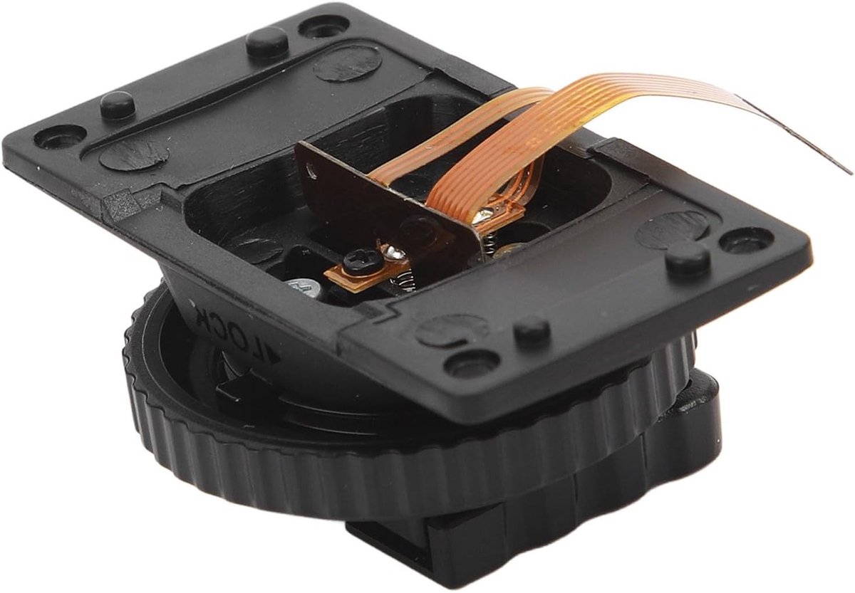 Montagevoet voor warme schoenen, compatibel met camera flitser, Hot Shoe vervanging voor cameraflitser, metalen reparatieonderdelen.