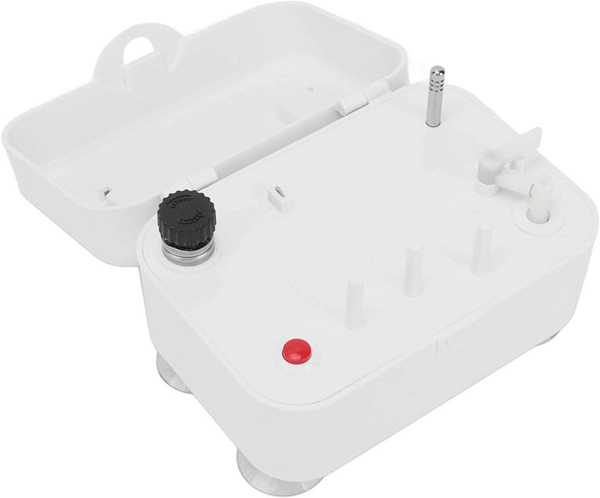 Elektrische Spoelopwinder - Naaimachine Wikkelmachine - Garen Opwinden - Automatische Stop - 8.5 x 13.7 x 9.3 cm - Wit