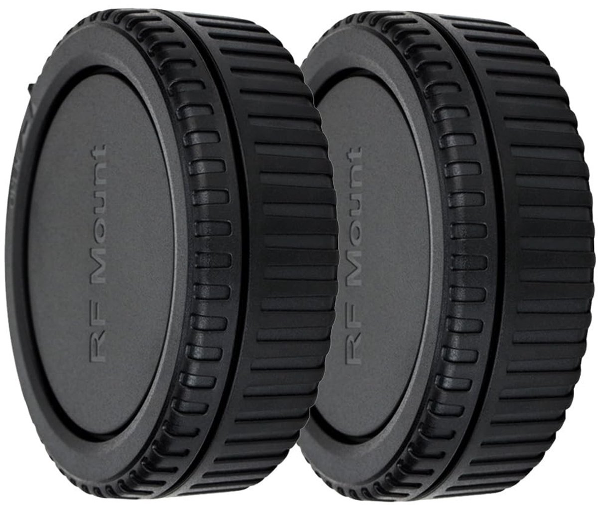 Allecto - Behuizing - Lensdop - Bescherming - 2 Pack - Voor Canon RF Camera's - Geschikt voor diverse modellen
