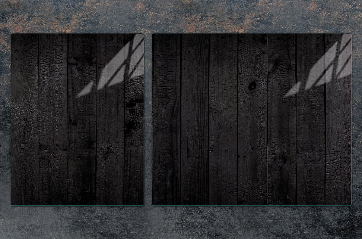 TMK ArtDeko - Snijplank en Beschermplaat - 100x52 cm - Hout - Veilig