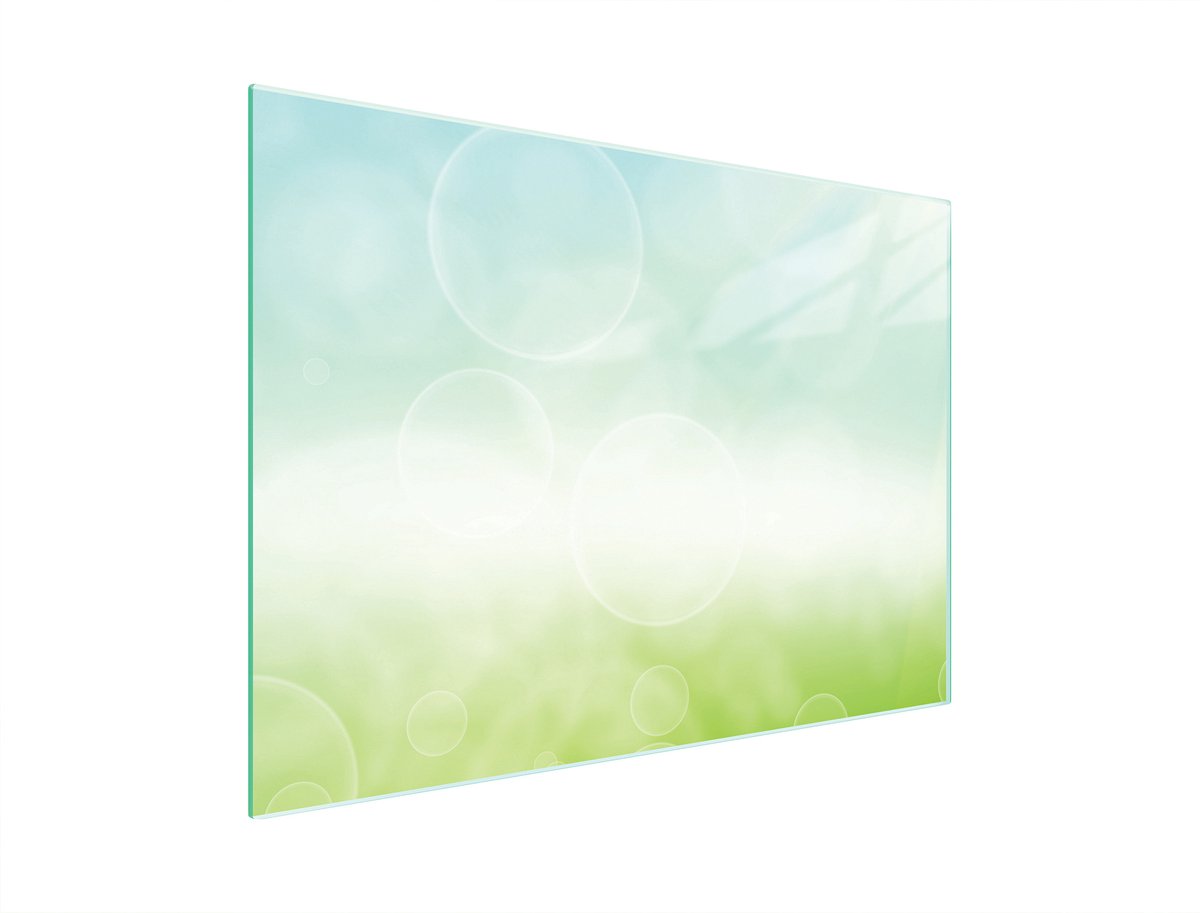 TMK ArtDeko - Snijplank - 40x30 cm - Motief Stokroten - Hardglas