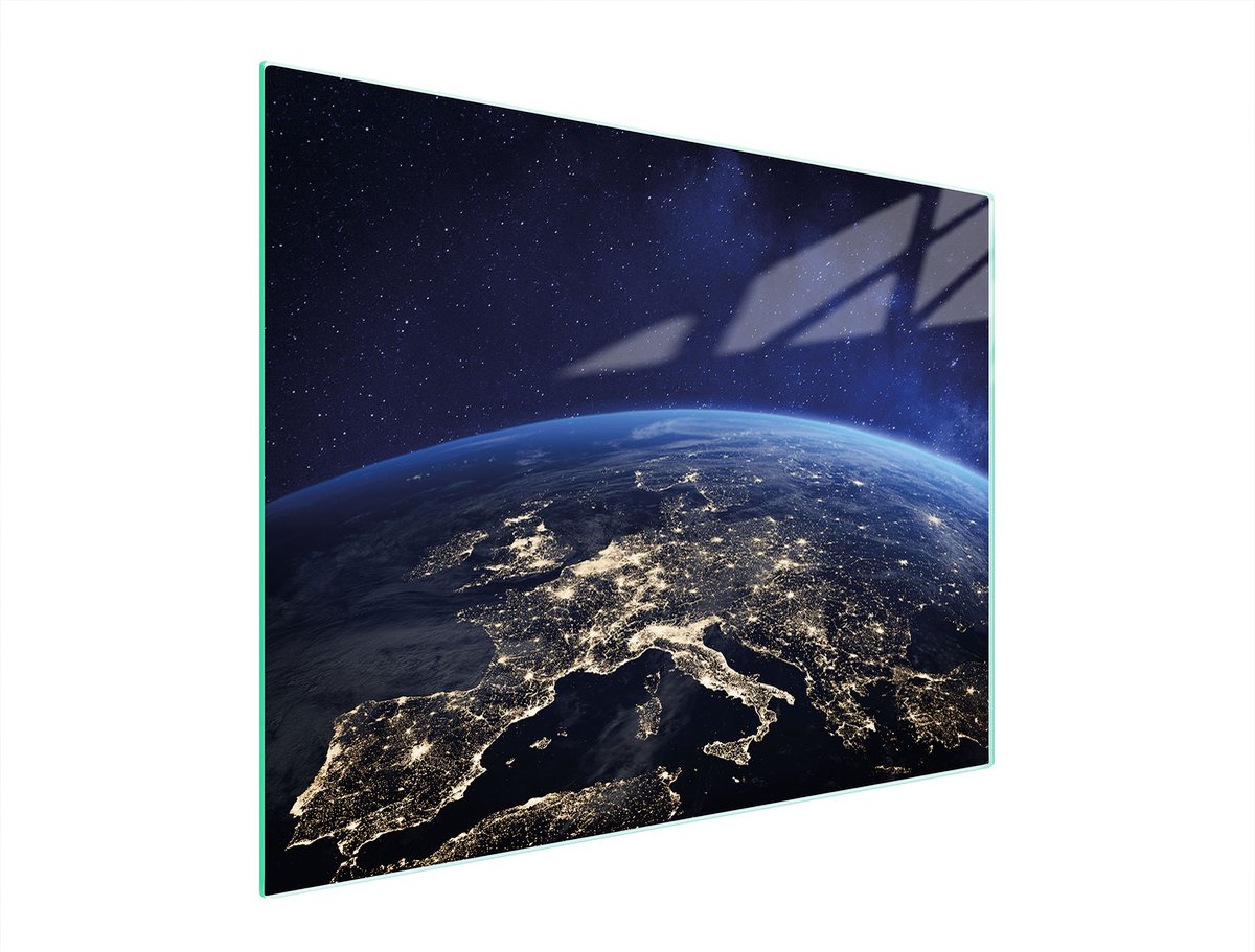 TMK ArtDeko - Snijplank van gehard glas - 52x40 cm - Antislip - Hittebestendig