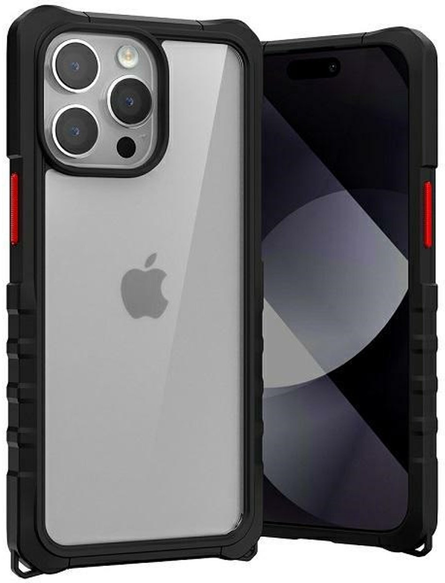Mercury Bumper Pop Serie - iPhone 15 Plus Hoes - Elegant Design - Zwarte Kleur - Ergonomische Grip