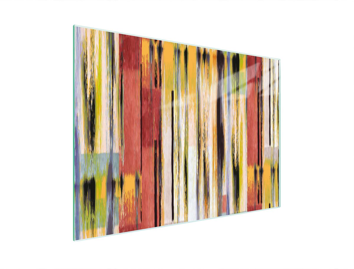 TMK ArtDeko - Snijplank - 30x22 cm - Gekleurd - Glas - Antislip