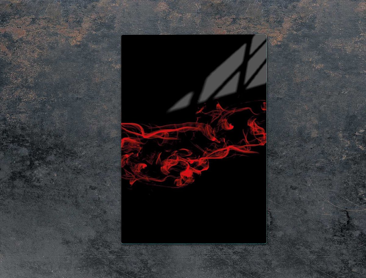TMK ArtDeko - Snijplank - Glas - 35x52 cm - Zwart