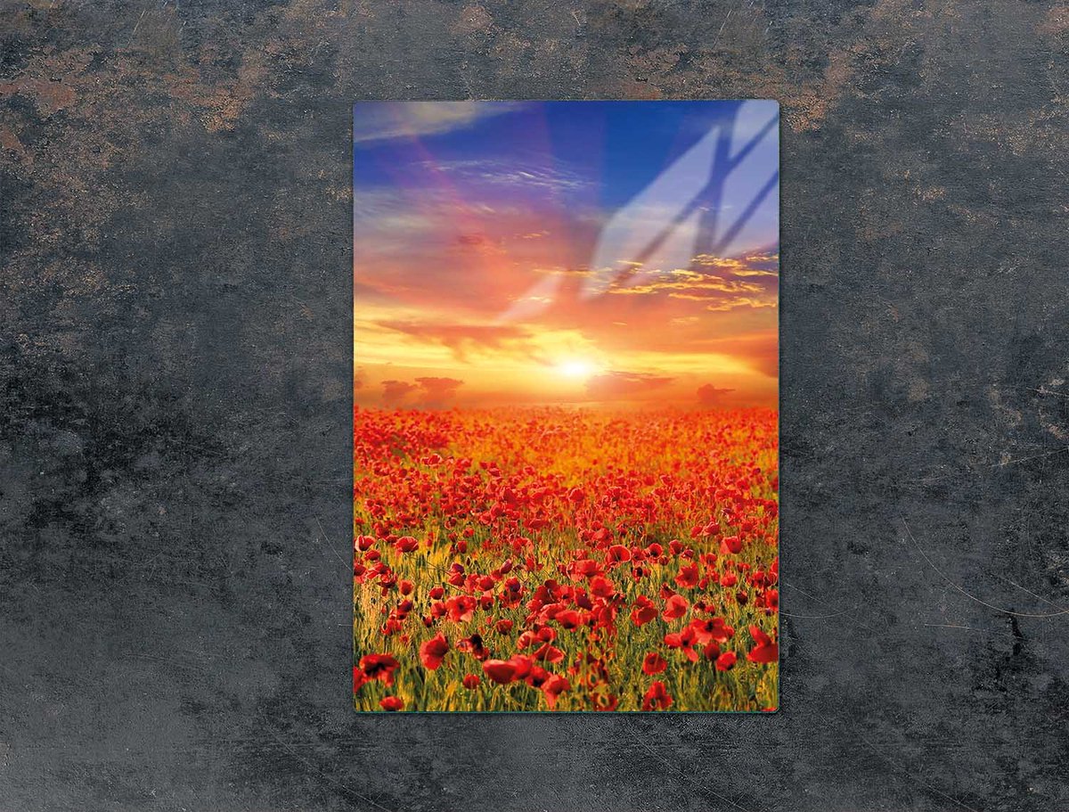 TMK ArtDeko Serie - Snijplank van Glas - 35x52 cm - Maki Decor - Veilig en Hygiënisch