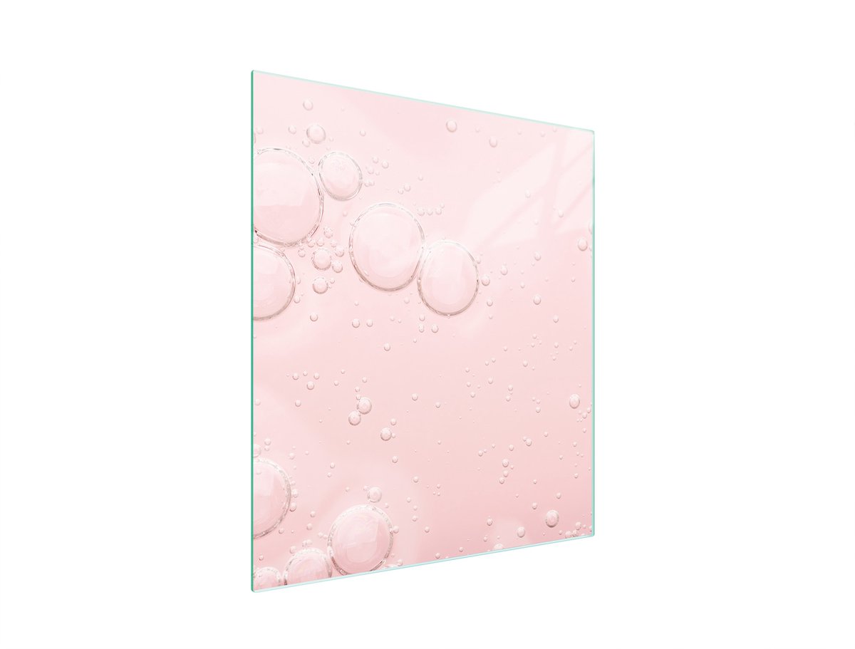 TMK ArtDeko - Snijplank - Glas - 45x52cm - Roze