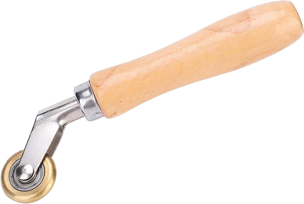 Naadroller Gereedschap - Dakroller Set - Dakbedekking Afdichten - Ergonomisch Houten Handv