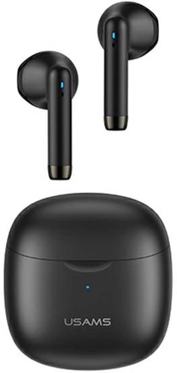 USAMS draadloze Earbuds met Bluetooth 5.0 - Zwart