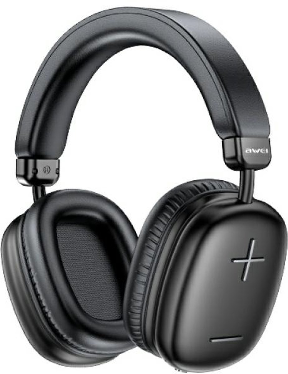 AWEI AT6 Serie - Bluetooth Over Ear Koptelefoon - Zwart - Geluidskwaliteitsreductie