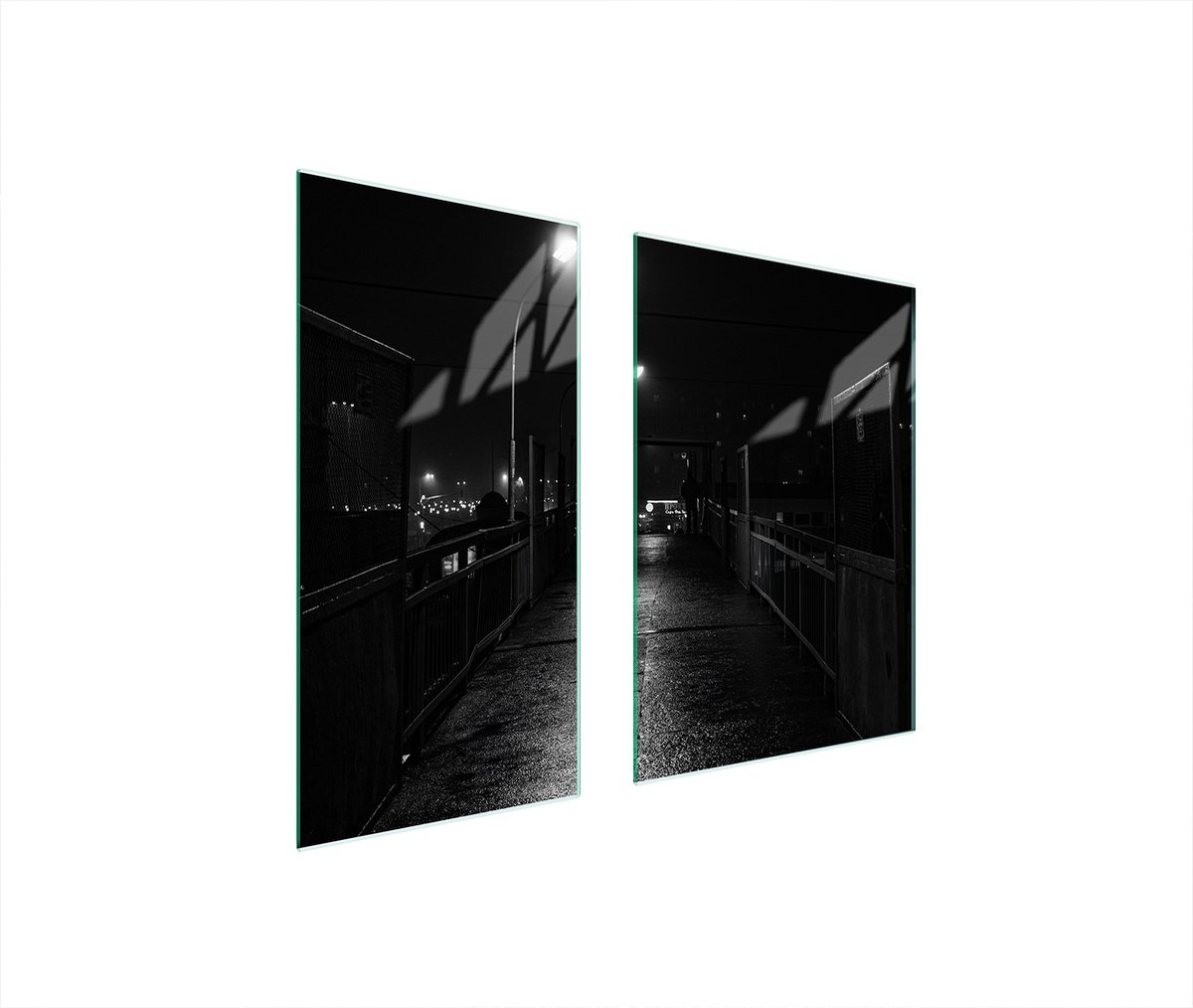 TMK ArtDeko - Glazen Beschermplaat - 75x52 cm - Geslepen Glas - Veelzijdig Gebruik