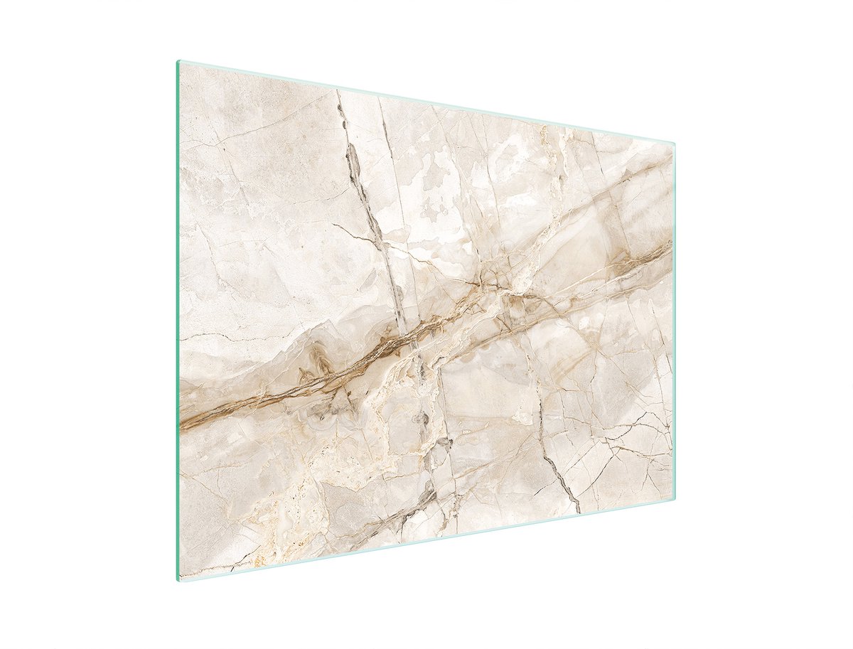 TMK ArtDeko Serie – Snijplank – 30x22 cm – Glazen Paneel – Marmereffect
