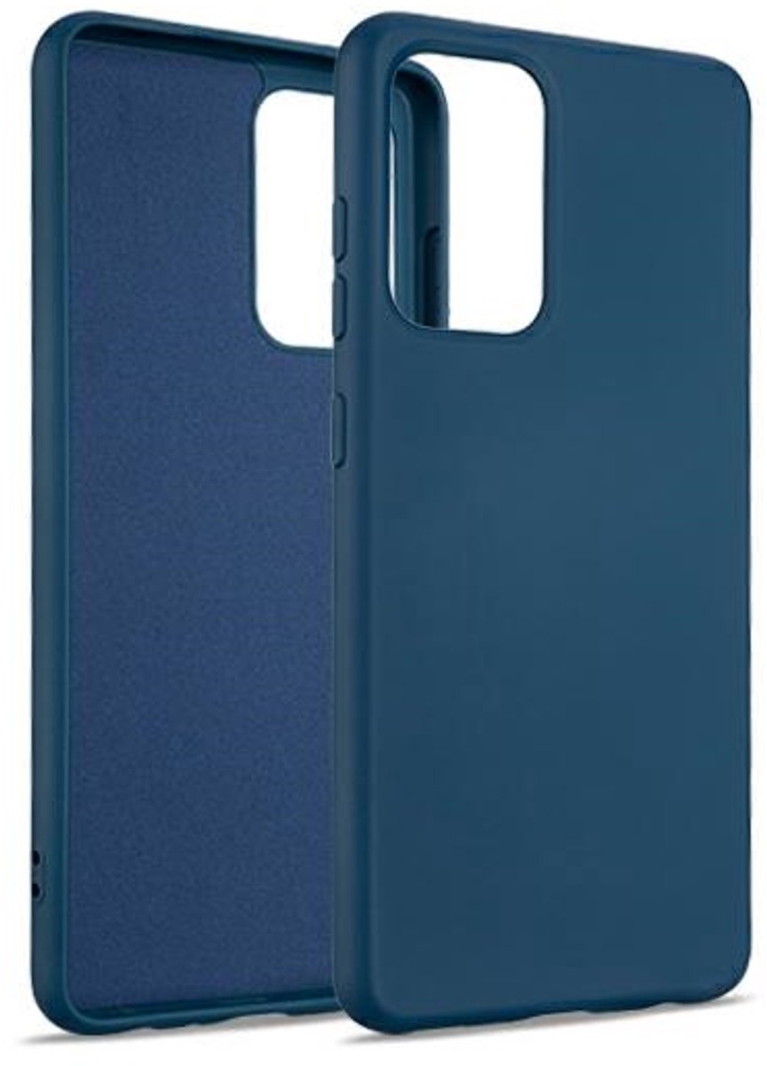 Beline Siliconen hoesje voor Samsung S22 Plus blauw/blauw