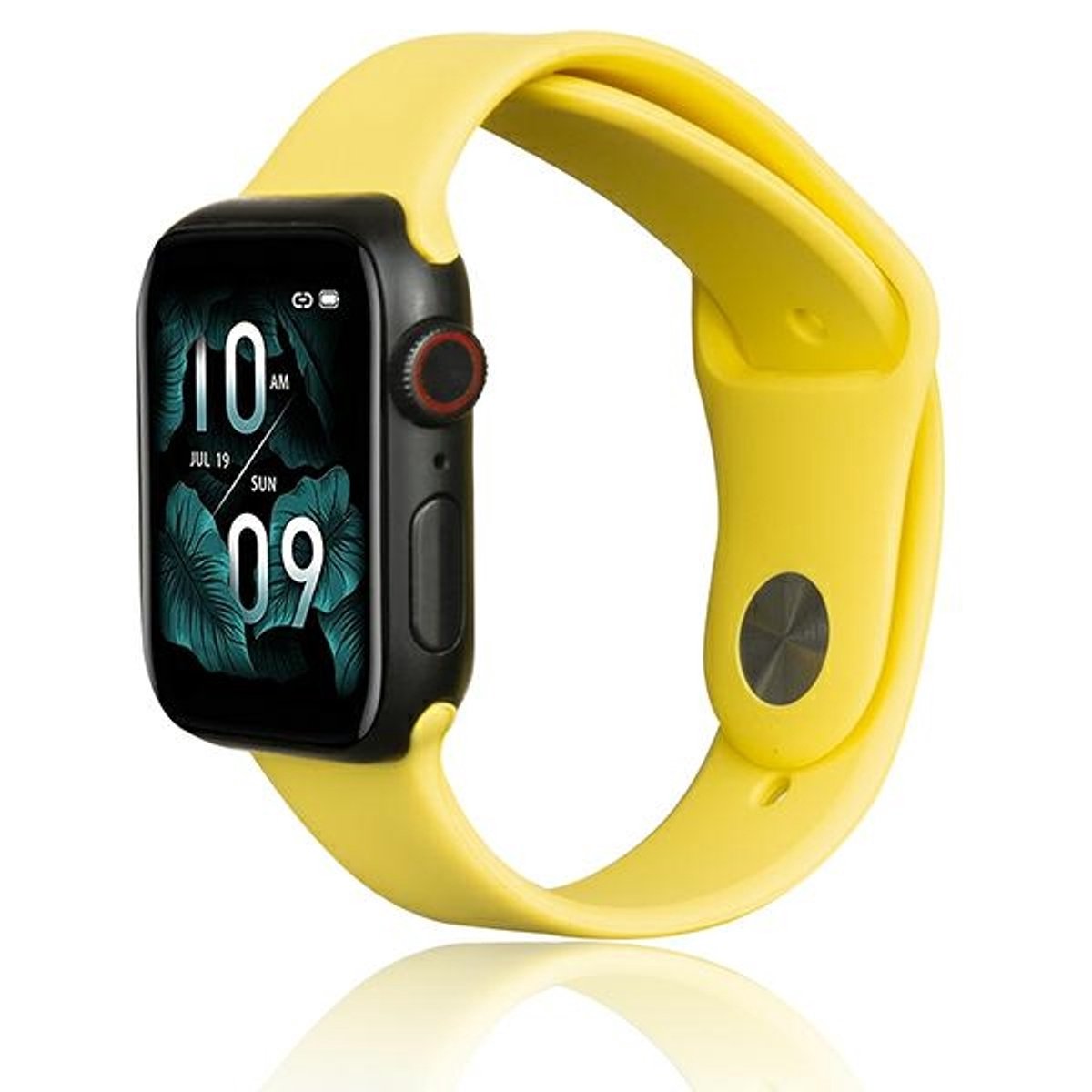 Beline Serie - Siliconen Horlogeband - Geel - Apple Watch 38-40-41mm