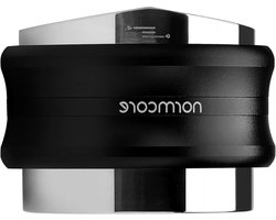 Koffiedistributeur en Stamper - Espresso Tools - Consistente Espresso Maken - 2-in-1 Dubbele Kop - 51 mm - Zwart