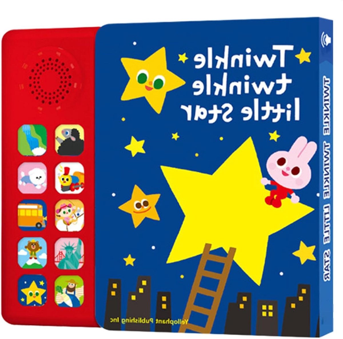 Muziek Leerboek - Interactief Prentenboek - Vroeg Leren - 10 Kinderliedjes - 22.88 x 21.8 cm - Meerkleurig