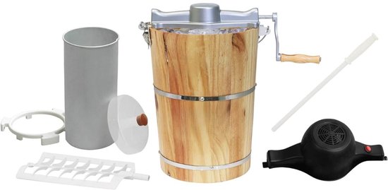 IJsmachine - IJsmaker - Softijs Machine Voor Thuis - 50 W - 6,8 Liter - Bruin — afbeelding 5
