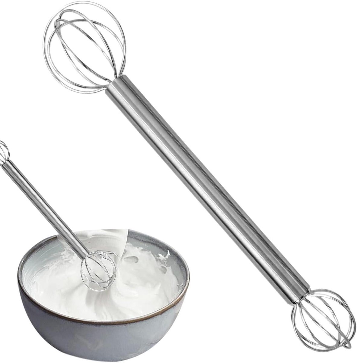Roerstaaf Keuken - Cocktail Muddler - Sausen Mengen - Dubbelzijdig Ontwerp - 20 cm - Metaal