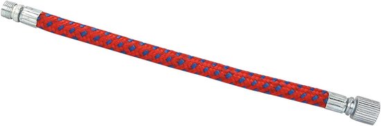 Fietspomp slang - Bandenpomp accessoire - Fietsbanden oppompen - Aluminium constructie - 16.5cm - Zilver — afbeelding 5