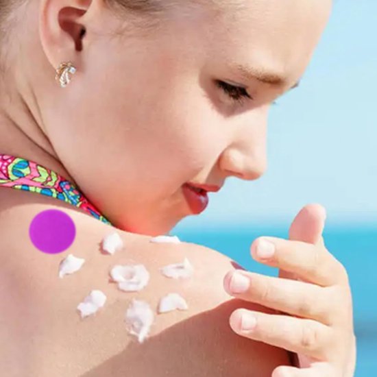 48 stuks uv-stickers voor zonwering, zonwering voor kinderen en volwassenen, uv-bescherming, uv-detectie-stickers, UV voor strand, picknick, wandelen — afbeelding 2