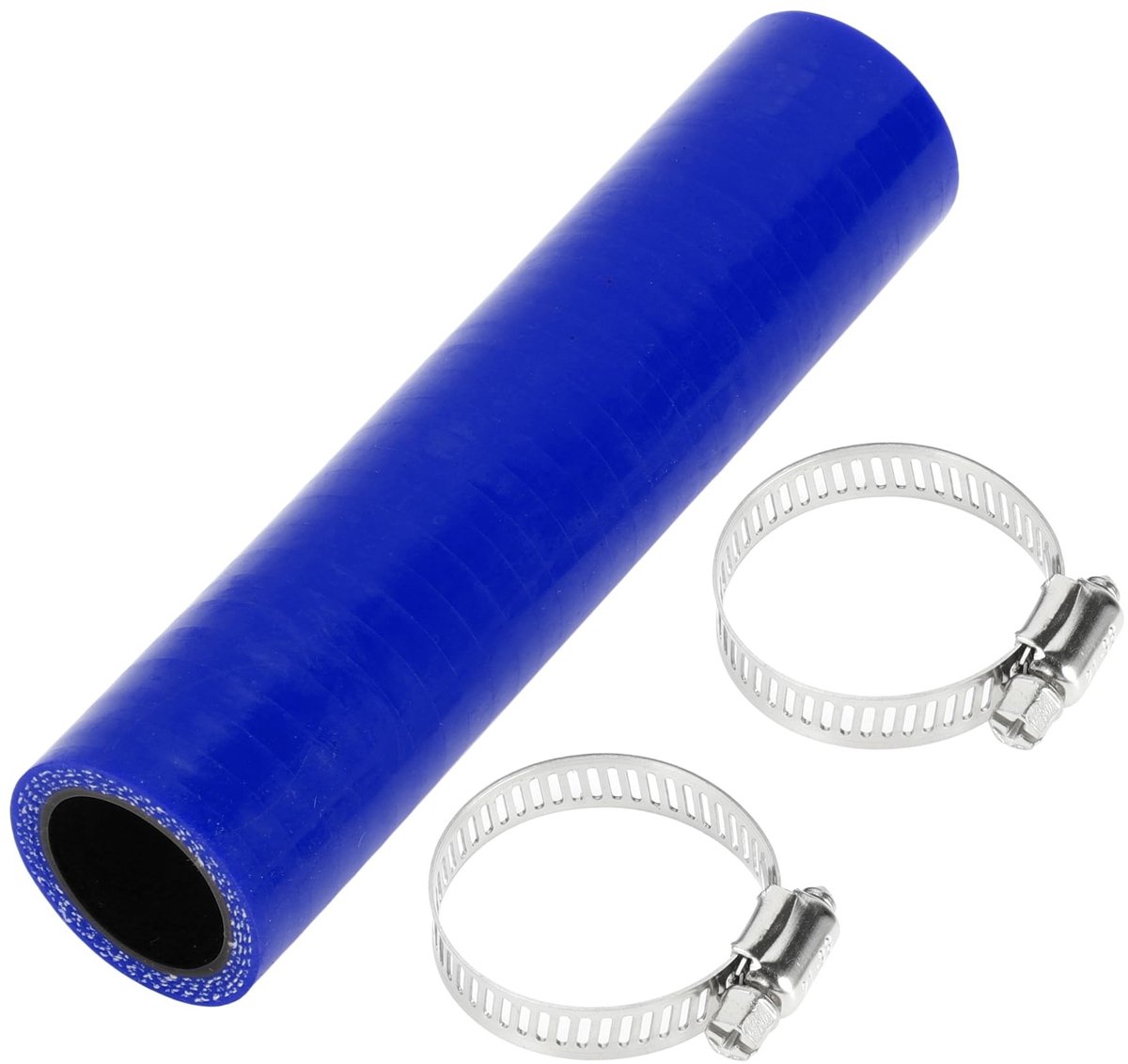 Dailygoods- Koppelstuk Siliconen Slang 150 mm - 4-Laags - Hoge Temperatuur - Koelslang - Dikte 5 mm - Maximale Druk 1Mpa - Siliconenslang