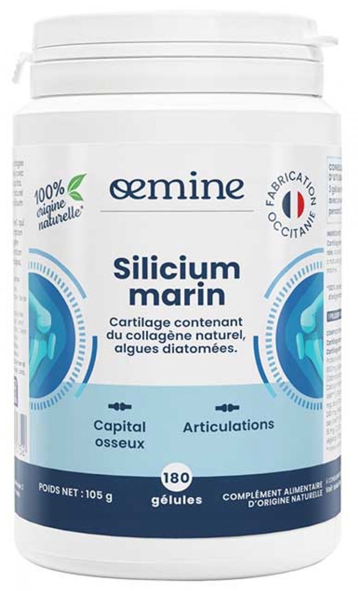 Oemine Silicium Marin 180 capsules